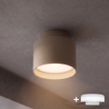 BRILAGI - LED spotgaismeklis BACKLIT 1xGX53/15W/230V + LED/3W Ø 8 cm bēšs