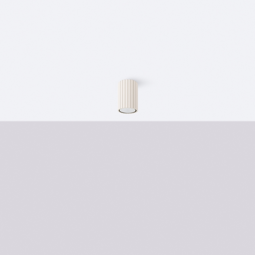 Brilagi - LED spotgaismeklis CRESTO 1xGU10/10W/230V 10 cm krēmkrāsains