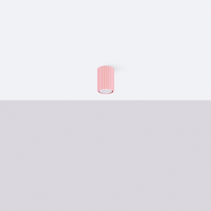 Brilagi - LED spotgaismeklis CRESTO 1xGU10/10W/230V 10 cm rozā