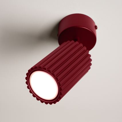 Brilagi - LED spotgaismeklis CRESTO 1xGU10/10W/230V burgundijas sarkans