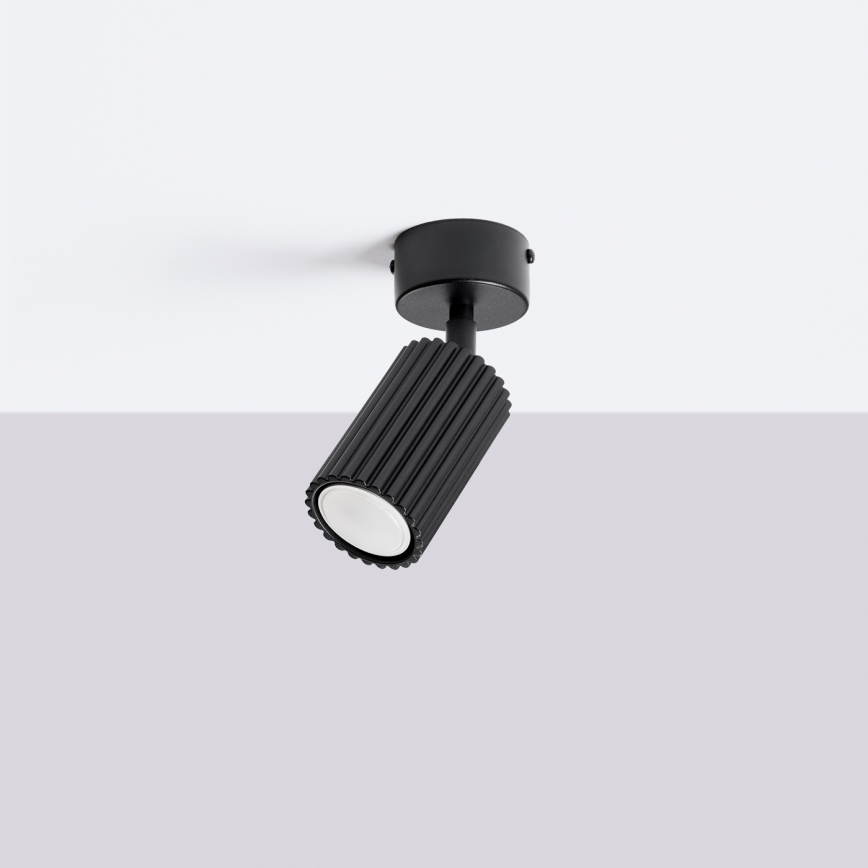 Brilagi - LED spotgaismeklis CRESTO 1xGU10/10W/230V, melns