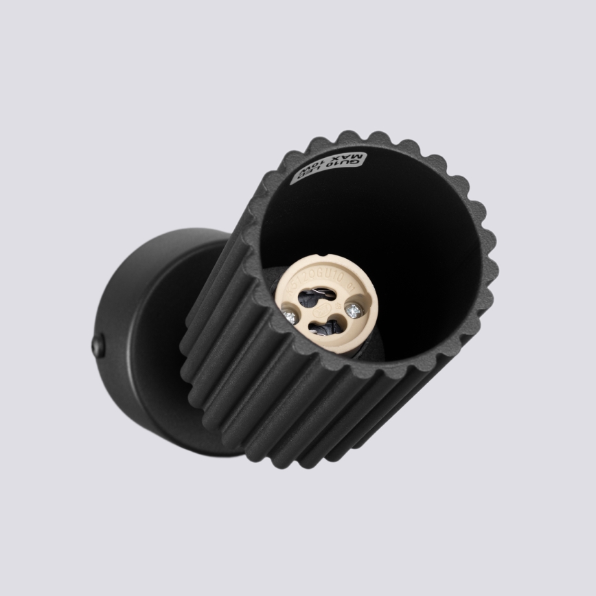 Brilagi - LED spotgaismeklis CRESTO 1xGU10/10W/230V, melns