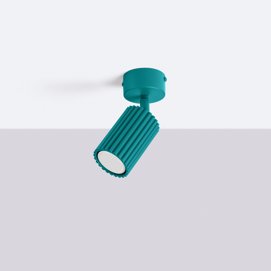 Brilagi - LED spotgaismeklis CRESTO 1xGU10/10W/230V tirkīza