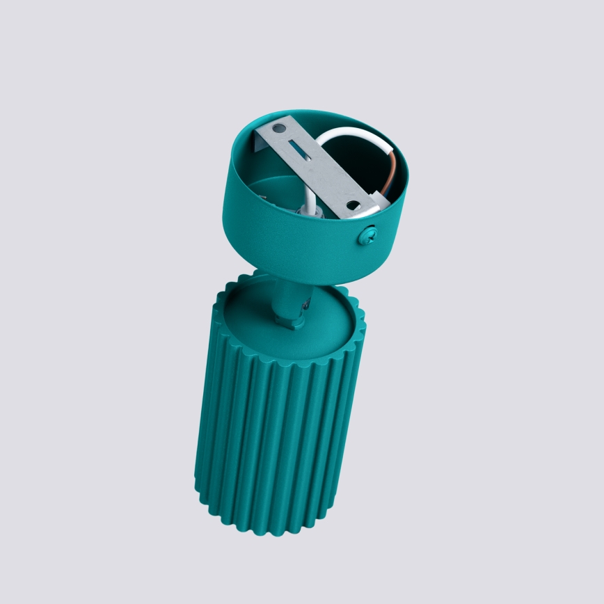 Brilagi - LED spotgaismeklis CRESTO 1xGU10/10W/230V tirkīza