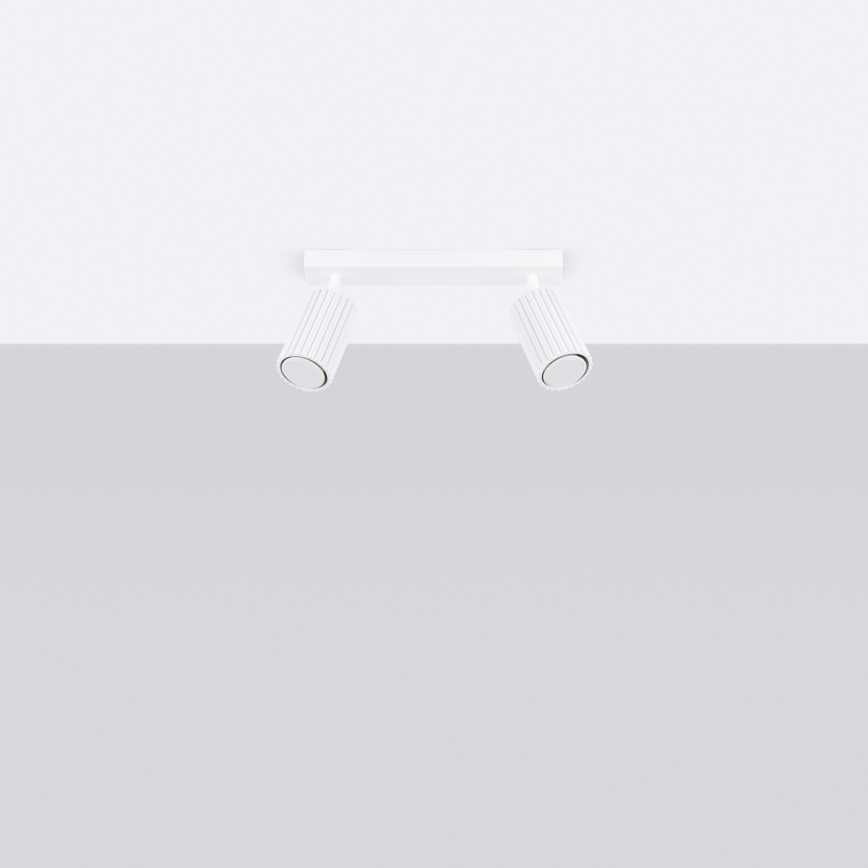 Brilagi - LED spotgaismeklis CRESTO 2xGU10/10W/230V balts