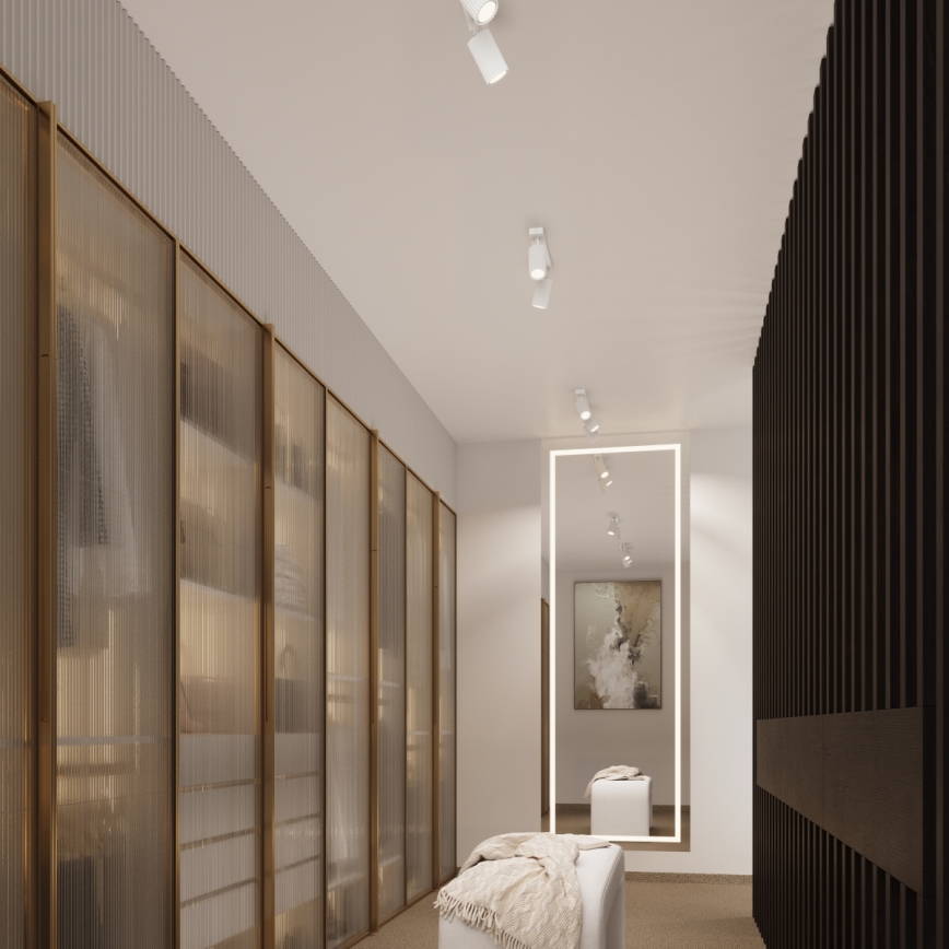 Brilagi - LED spotgaismeklis CRESTO 2xGU10/10W/230V balts