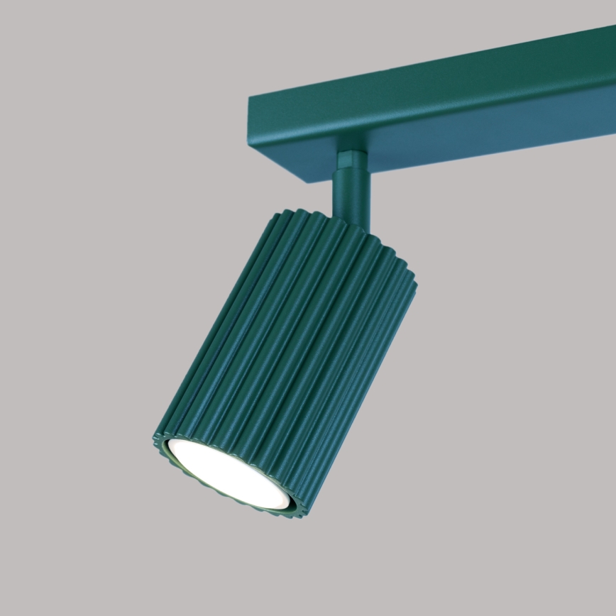 Brilagi - LED spotgaismeklis CRESTO 2xGU10/10W/230V, tirkīzs