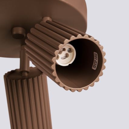 Brilagi - LED spotgaismeklis CRESTO 3xGU10/10W/230V brūns