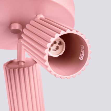 Brilagi - LED spotgaismeklis CRESTO 3xGU10/10W/230V rozā