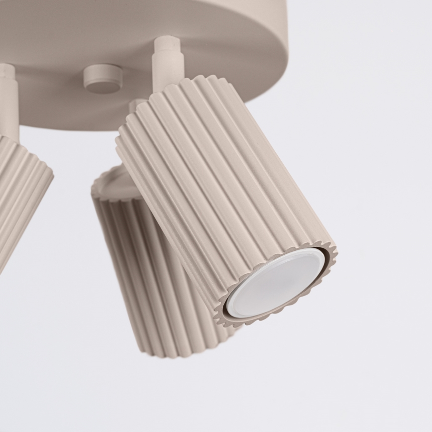 Brilagi - LED spotgaismeklis CRESTO 3xGU10/10W/230V taupe