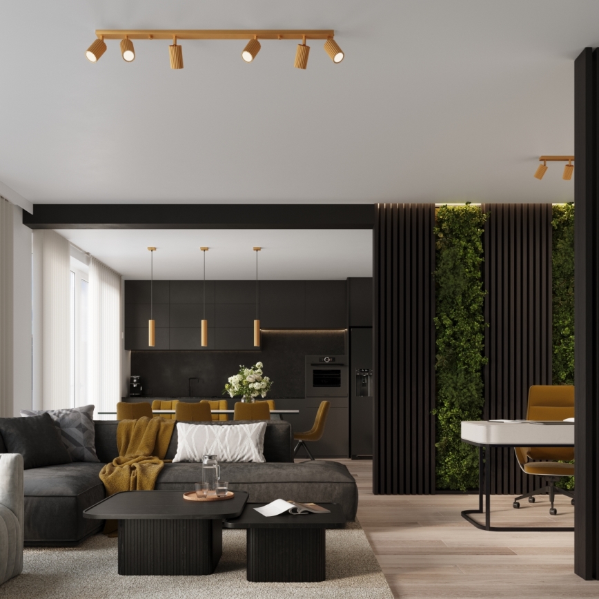 Brilagi - LED spotgaismeklis CRESTO 6xGU10/10W/230V zelta