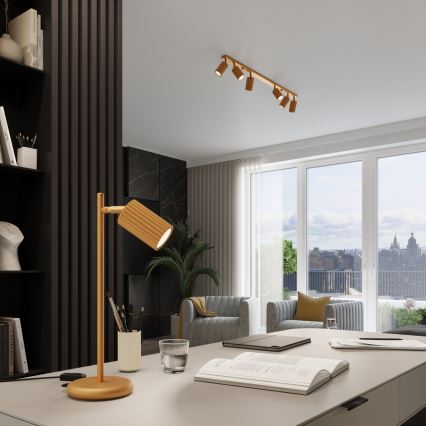 Brilagi - LED spotgaismeklis CRESTO 6xGU10/10W/230V zelta