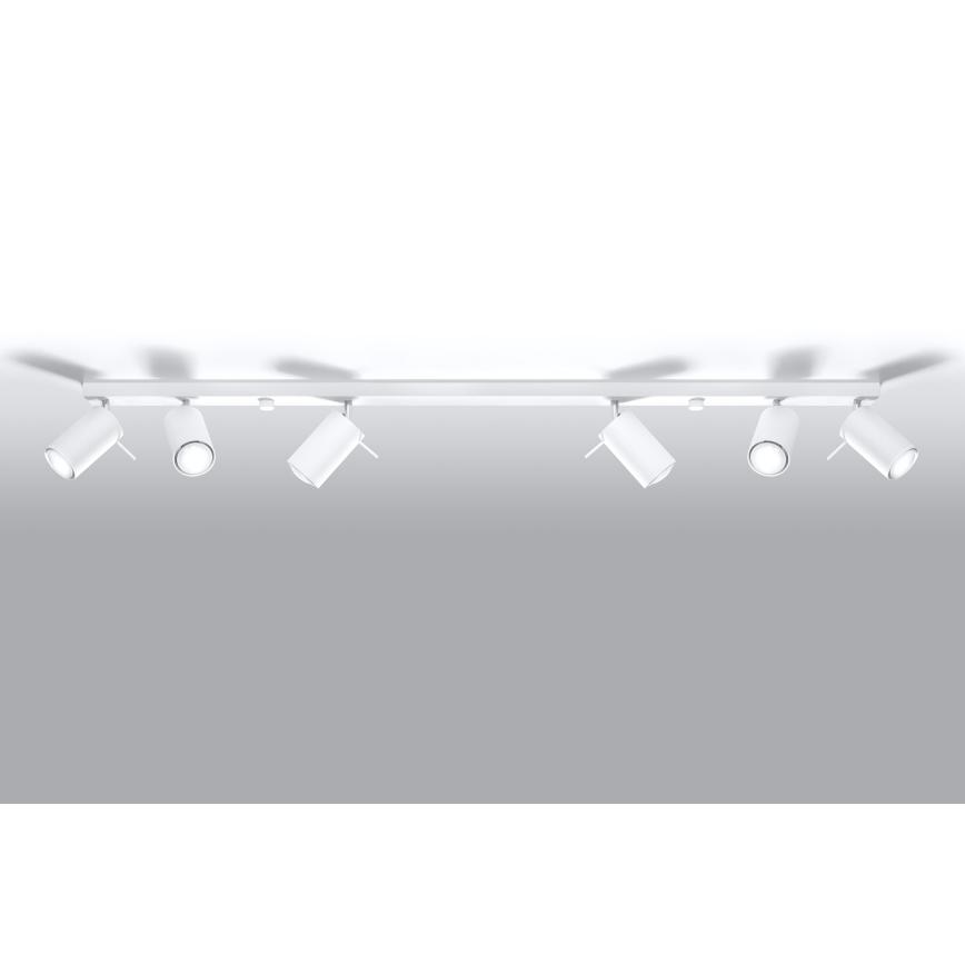 Brilagi -  LED Starmetis ASMUS 6xGU10/7W/230V balta