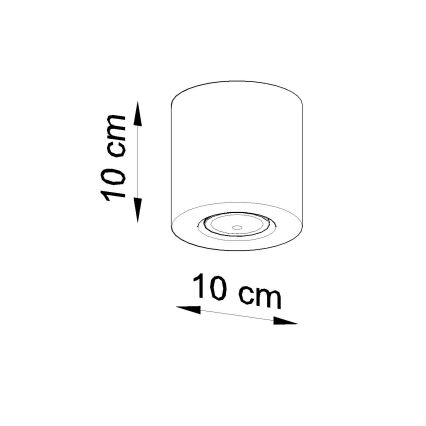 Brilagi -  LED Starmetis FRIDA 1xGU10/7W/230V