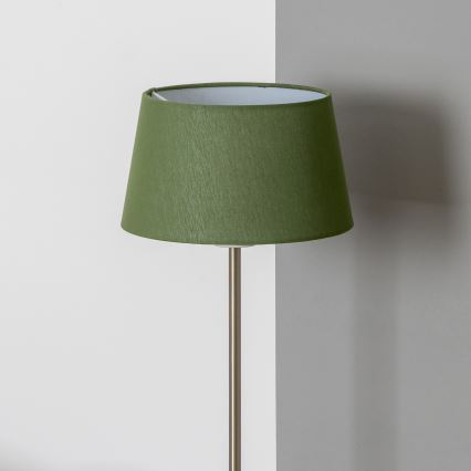 Brilagi - LED stāvlampa CERIA 1xE27/40W/230V Ø 25 cm zaļa/matēts hroms