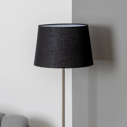 Brilagi - LED stāvlampa CERIA 1xE27/40W/230V Ø 30 cm melna/matēts hroms