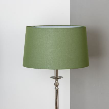 Brilagi - LED stāvlampa CERIA 1xE27/60W/230V Ø 45 cm spīdīgs hroms/zaļa