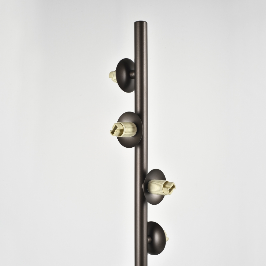 Brilagi - LED stāvlampa MILLA 7xG9/3W/230V brūna/dūmakaini brūna