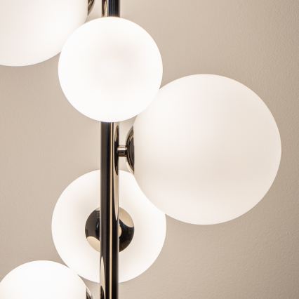 BRILAGI - LED stāvlampa MILLA 7xG9/3W/230V melns hroms/balts