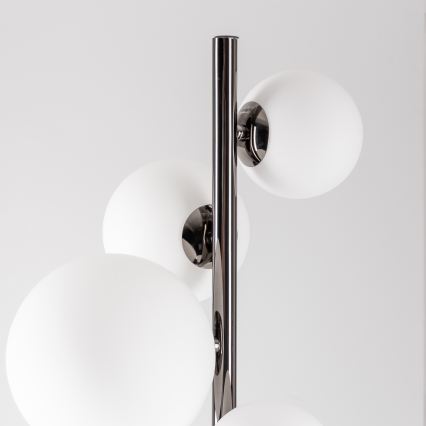 BRILAGI - LED stāvlampa MILLA 7xG9/3W/230V melns hroms/balts