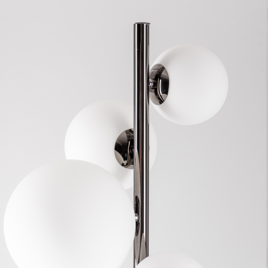 BRILAGI - LED stāvlampa MILLA 7xG9/3W/230V melns hroms/balts