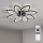 Brilagi - LED stropa ventilators ar regulējamu apgaismojumu, LED/43W/230V 3000-6500K Ø 90 cm melns + tālvadības pults