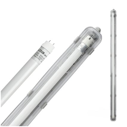 BRILAGI - LED tehniskais putekļuizturīgais fluorescējošais gaismeklis OPTIMA T8 1xG13/18W/230V 4000K IP65 128 cm