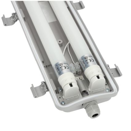 BRILAGI - LED tehnisks putekļuizturīgs T8 fluorescējošais gaismeklis OPTIMA T8 2xG13/18W/230V 4000K IP65 128 cm - palete 110 gab.