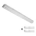 BRILAGI - LED tehniska putekļuizturīga fluorescējoša luminārija OPTIMA T8 2xG13/18W/230V 6500K IP65 128 cm