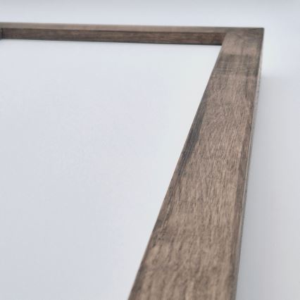Brilagi - LED Vannas griestu gaisma WOODY FRAME LED/40W/230V 120x30 cm IP44 valrieksts