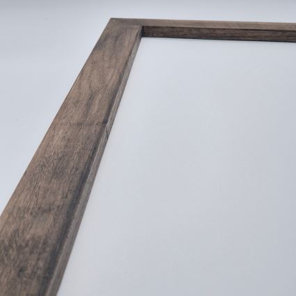 Brilagi - LED Vannas griestu gaisma WOODY FRAME LED/40W/230V 120x30 cm IP44 valrieksts