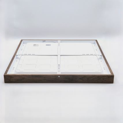 Brilagi - LED Vannas griestu gaisma WOODY FRAME LED/40W/230V 60x60 cm IP44 valrieksts
