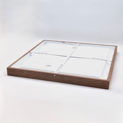 Brilagi - LED Grīdas lampas vannai WOODY FRAME LED/50W/230V 60x60 cm IP44 ozola ķirsis