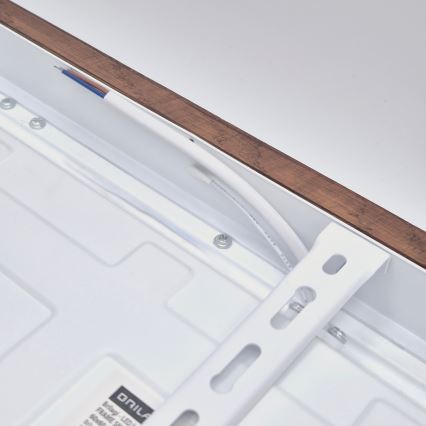 Brilagi - LED Grīdas lampas vannai WOODY FRAME LED/50W/230V 60x60 cm IP44 ozola ķirsis