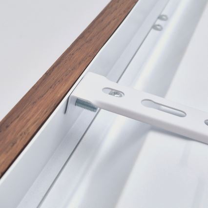 Brilagi - LED Griestu lampa vannai WOODY FRAME LED/40W/230V 120x30 cm IP44 ķiršu