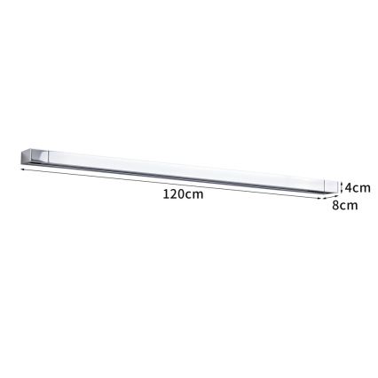 BRILAGI - LED vannasistabas spoguļa apgaismojums AQUA LINE LED/36W/230V 120 cm IP44 spīdīgs hroms CRI 90