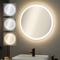 BRILAGI - LED vannas istabas apsildāmais spogulis AVA ECO LED/11,5W/230V Ø 60 cm IP44 CRI 90 ar regulējamu spilgtumu + CCT