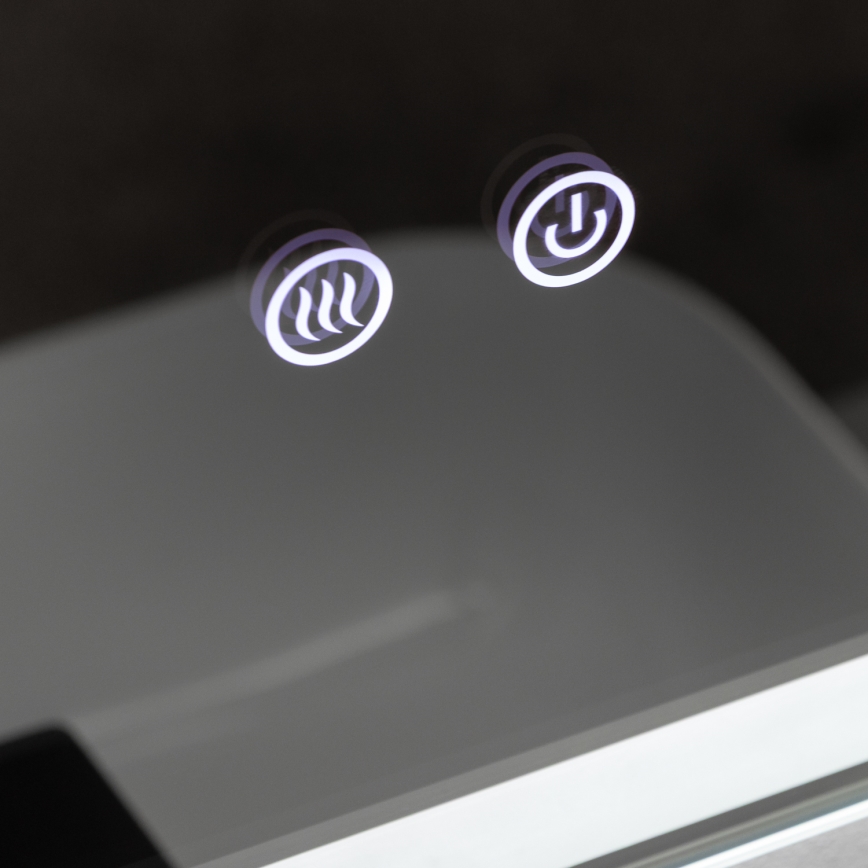 Brilagi - sildāms LED vannas istabas spogulis BELLA LED/16W/230V 60x60 cm IP44 CRI 90 ar regulējamu spilgtumu + CCT