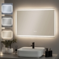 BRILAGI - LED vannas istabas apsildāms spogulis BELLA LED/19W/230V 60x90 cm IP44 CRI 90 dimmējams + CCT