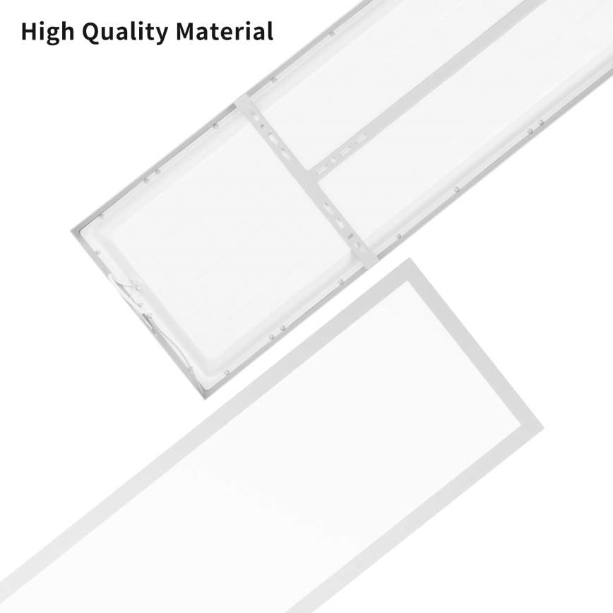Brilagi - LED vannas istabas griestu gaismeklis FRAME LED/50W/230V 3000/4000/6000K 120x30 cm IP44 sudraba