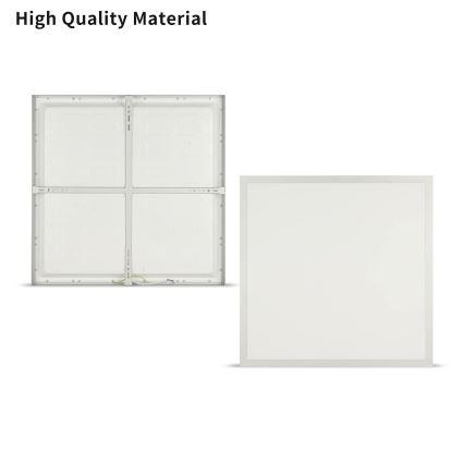 Brilagi - LED griestu gaismeklis vannas istabai FRAME LED/50W/230V 3000/4000/6000K 60x60 cm IP44 sudraba