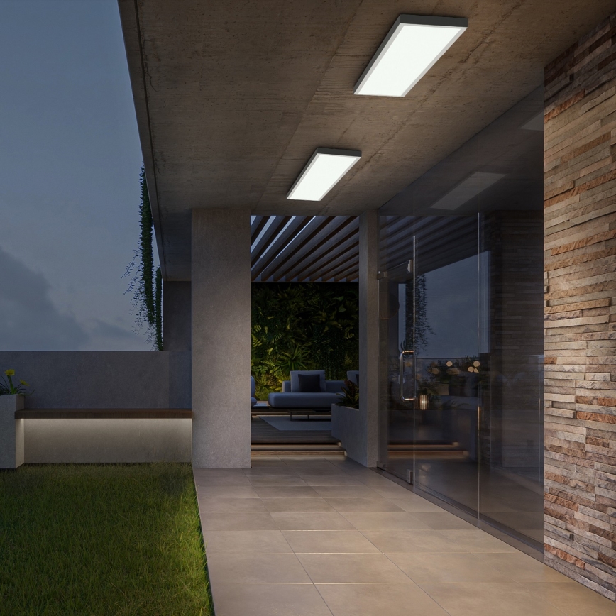 Brilagi - LED vannas istabas griestu lampa FRAME LED/50W/230V 120x30 cm 3000/4000/6000K IP44 balta