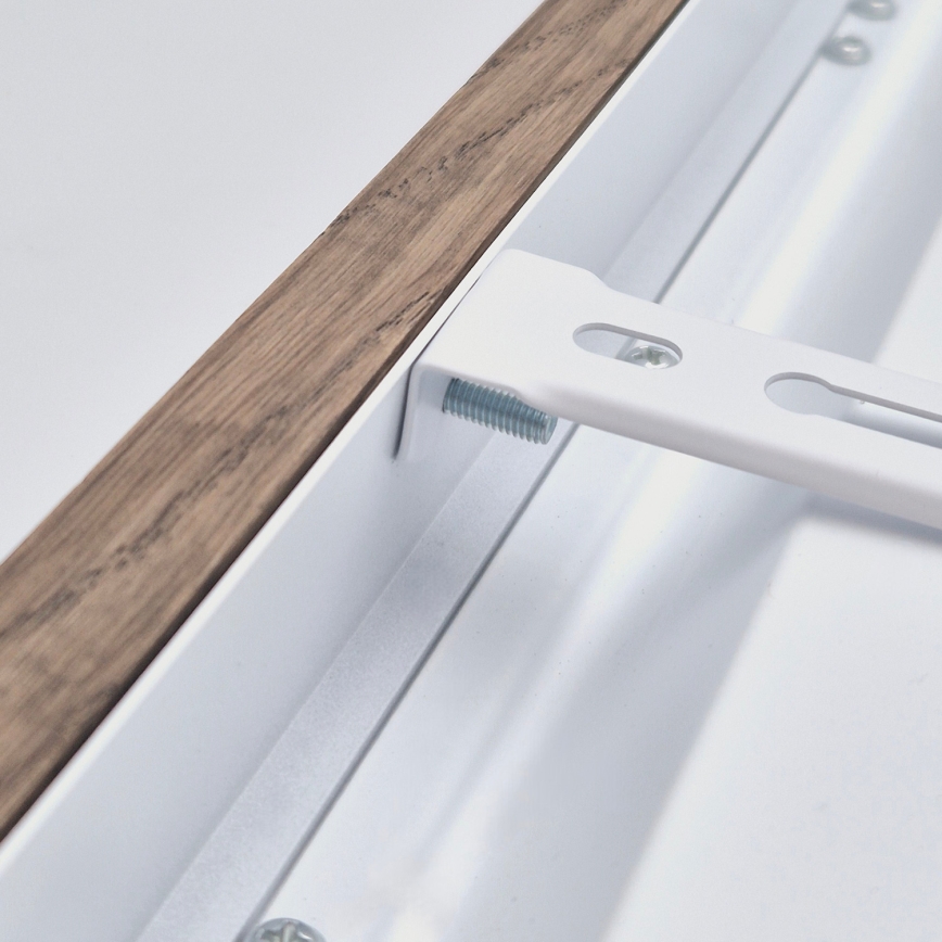 Brilagi - LED vannas istabas griestu gaismeklis WOODY FRAME LED/40W/230V 120x30 cm IP44 ozols/valrieksts