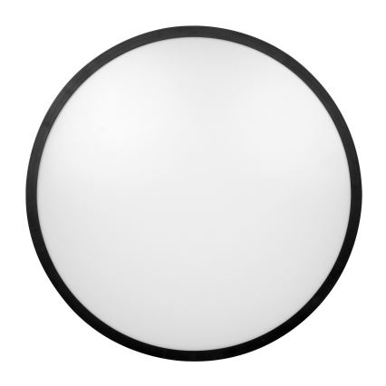 Brilagi - LED vannas istabas griestu gaismeklis ar sensoru ZENNA LED/24W/230V Ø 35 cm IP44 melns