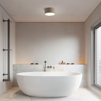 Brilagi - LED griestu lampa FORIS LED/14W/230V, diametrs 12 cm, bēša, IP44