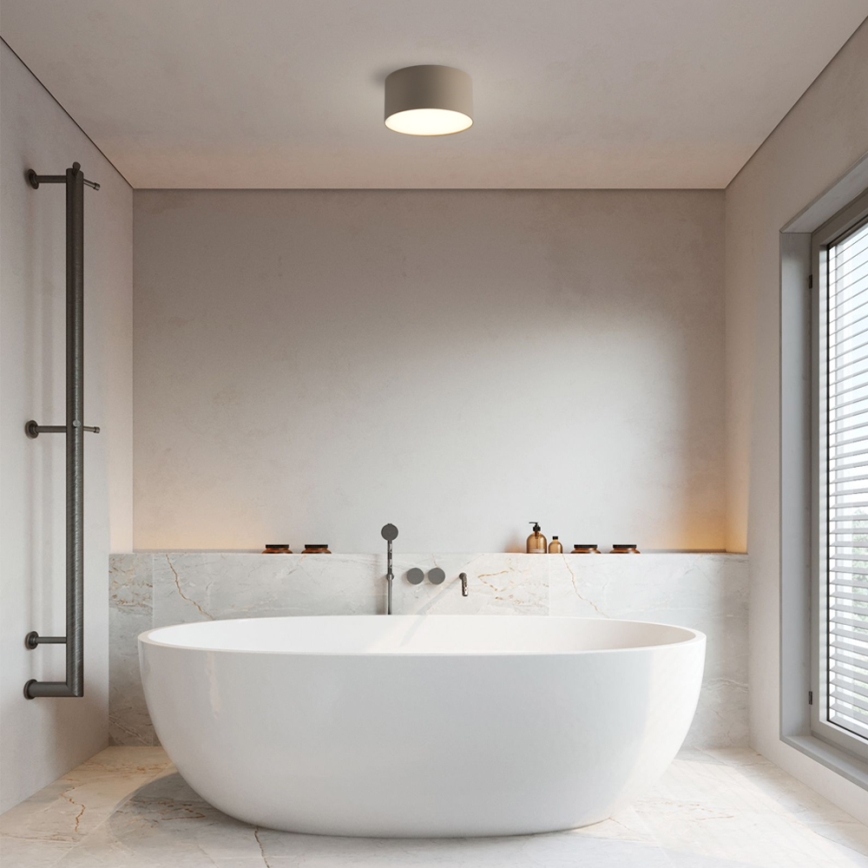 Brilagi - LED griestu lampa FORIS LED/14W/230V, diametrs 12 cm, bēša, IP44