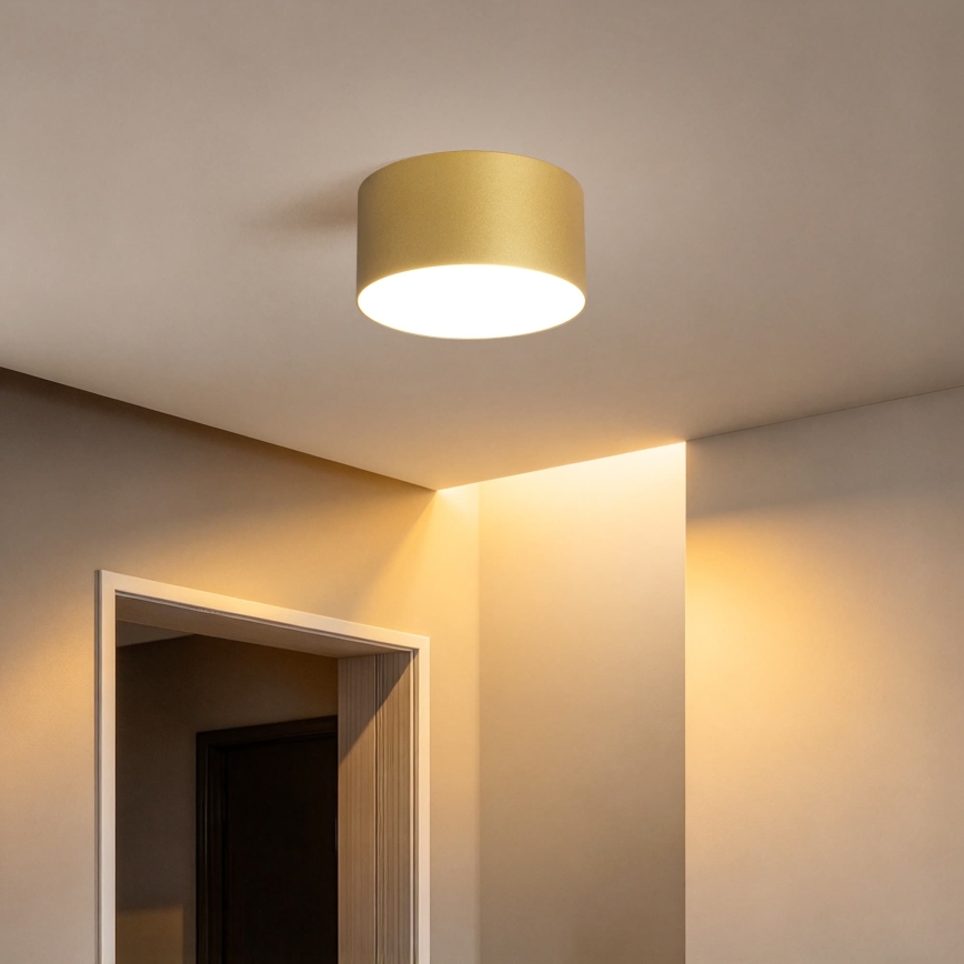 BRILAGI - LED vannas istabas griestu gaismeklis FORIS LED/14W/230V Ø 12 cm zelta IP44