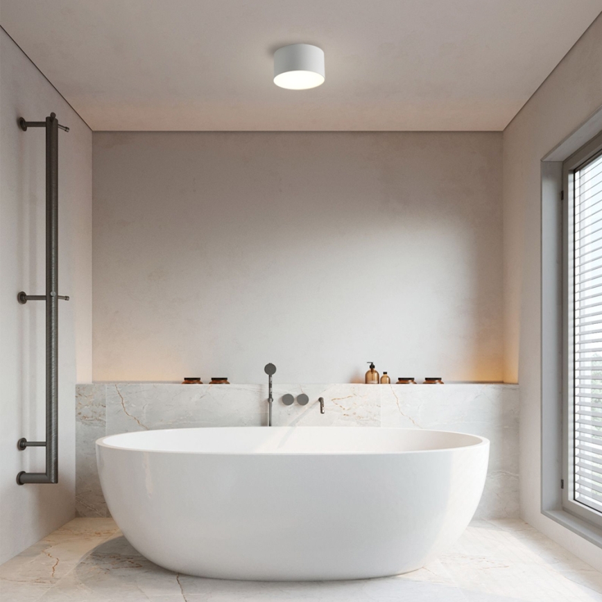 Brilagi - LED vannas istabas griestu gaismeklis FORIS LED/9W/230V Ø 9 cm balts IP44