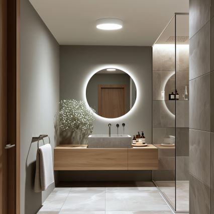 BRILAGI - LED vannas istabas griestu lampa POOL LED/24W/230V 3000/4000/5500K Ø 30 cm IP54 balta