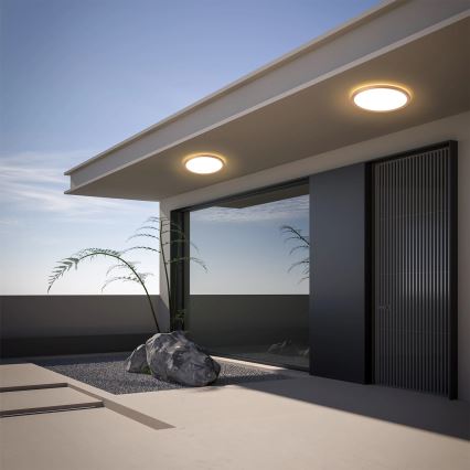 Brilagi - LED vannas istabas griestu lampa ULTRA SLIM LED/18W/230V Ø 30 cm rožu zelta IP54